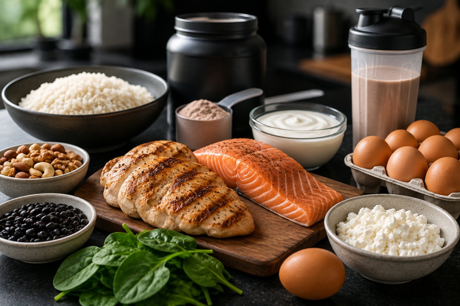 Illustration till Protein per dag – hur mycket behövs för muskler?